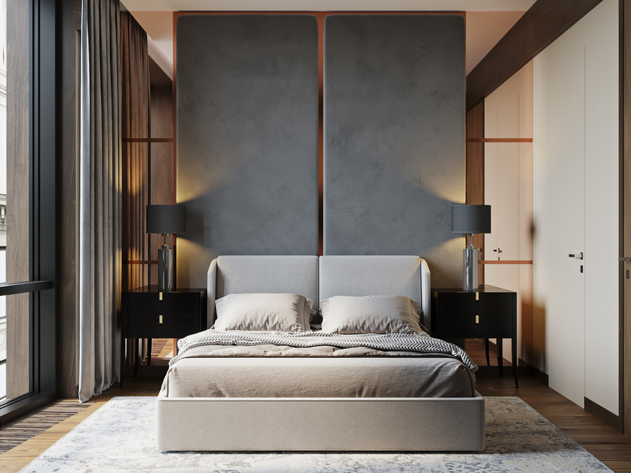 Дизайн спальни в современной квартире